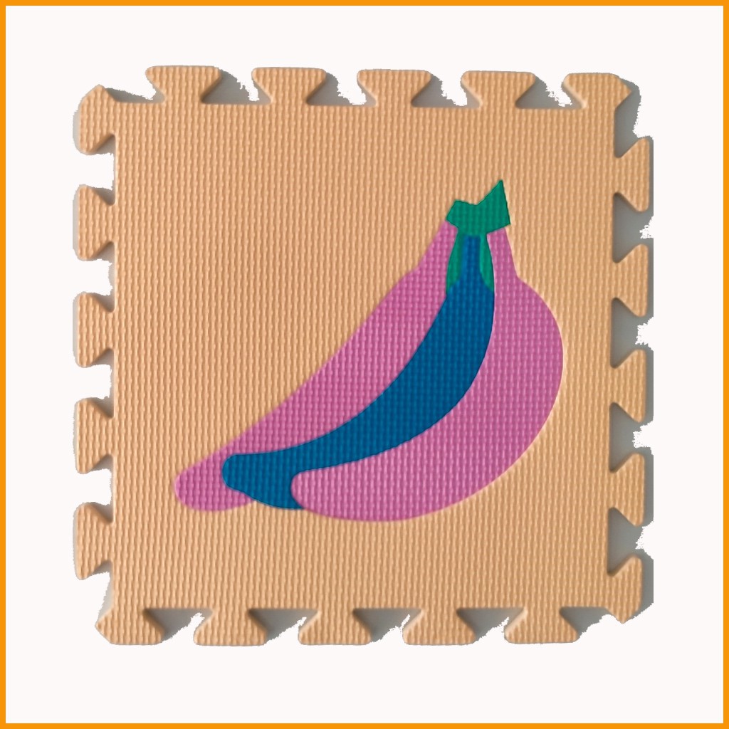 Thảm xốp cho bé hình trái cây - Kích thước mỗi tấm 30x30x1cm- Hàng Việt Nam