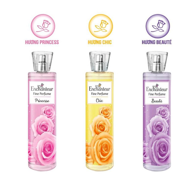 Nước hoa toàn thân cao cấp enchanteur 100ml