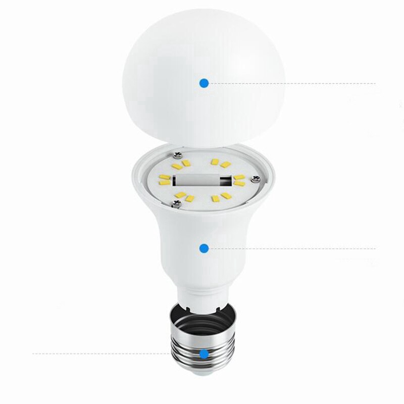 Bóng đèn LED thông minh E27 điều khiển từ xa 3000k-5700k 6.5w 450LM 220-240v 50 / 60hz cho gia đình
