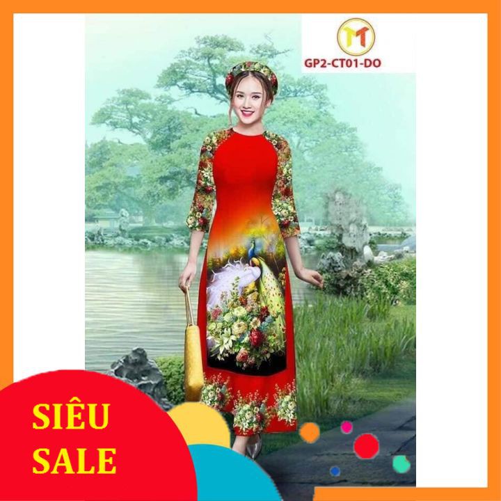 [KHUYẾN MẠI SỐC] Áo Dài Cách Tân Lụa Nhật Giá Cực Rẻ