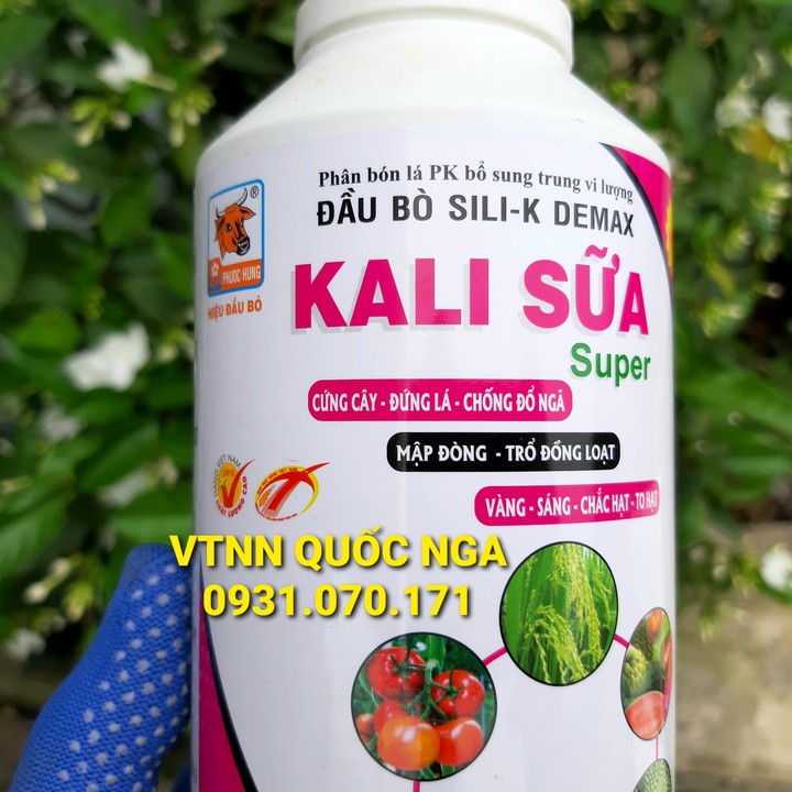 PHÂN BÓN LÁ KALI SỮA [CÂY KHỎE, TRÁI TO, QUẢ NGỌT]