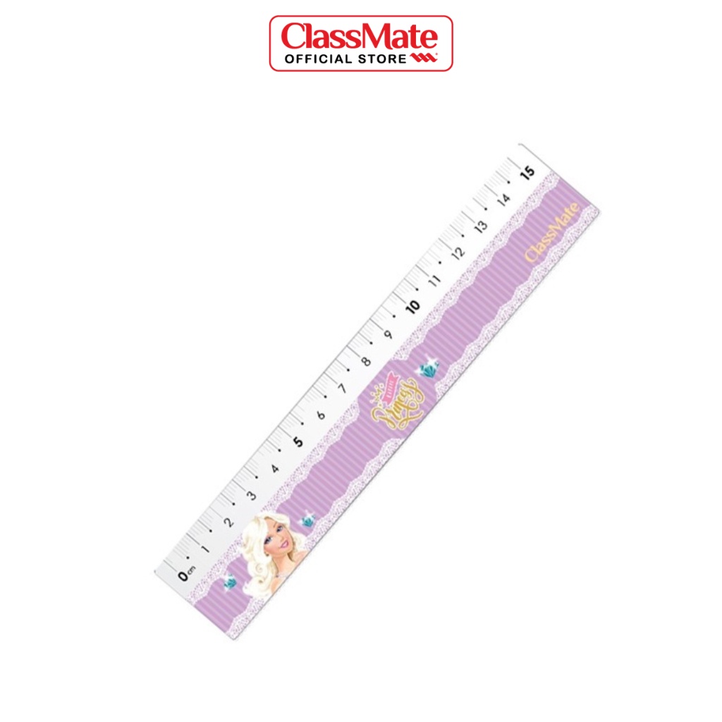Thước Kẻ Thẳng Hải Hà CLASSMATE Hình Công Chúa Dễ Thương 15cm RL05-PR