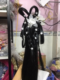 Tóc cổ trang búp bê BJD