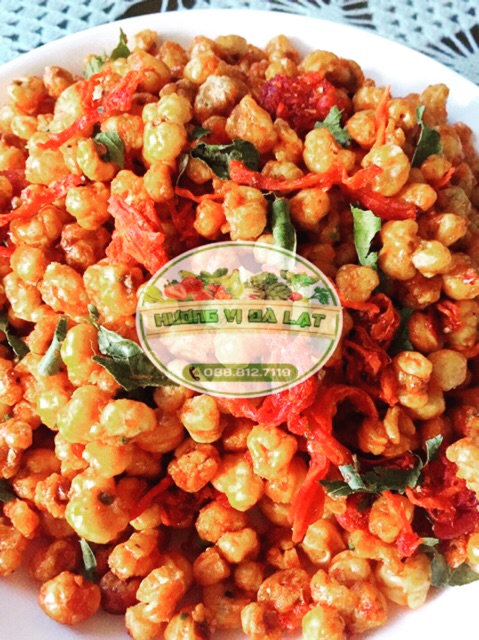 Bắp sấy khô bò lá chanh 200G - Đặc sản Đà Lạt