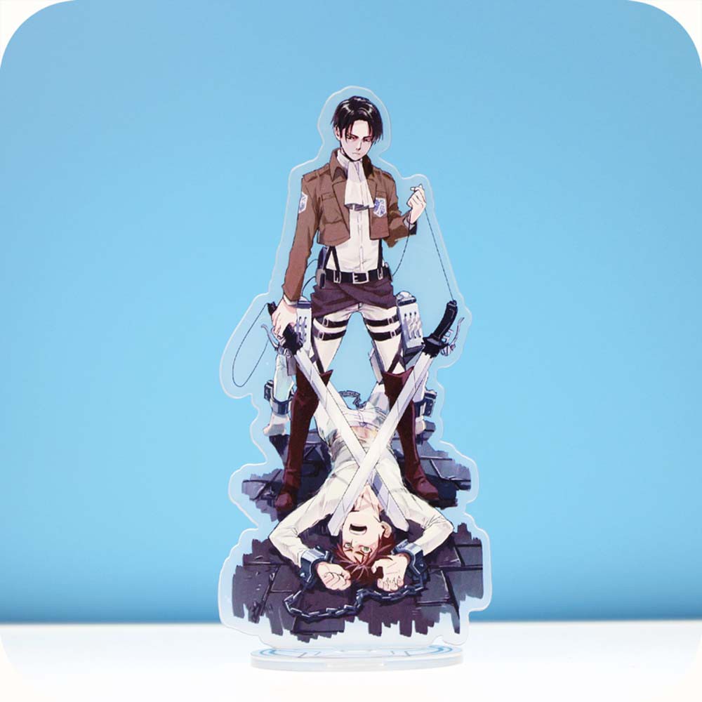 Mô Hình Nhân Vật Levi Ackerman Bằng Acrylic 15cm