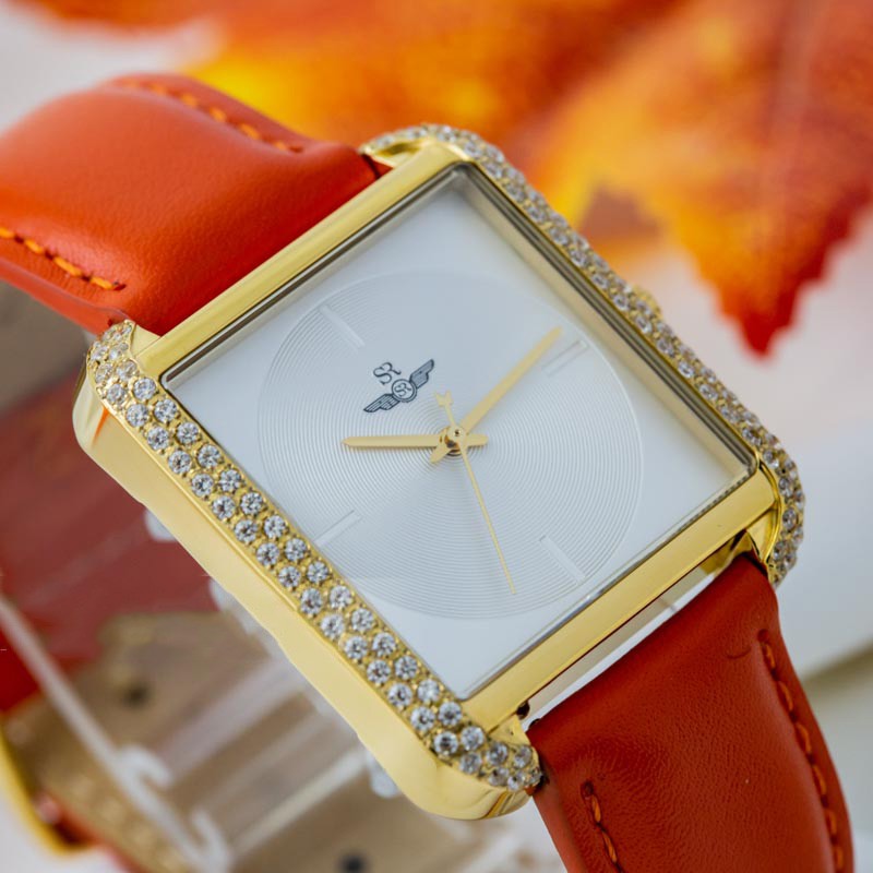 Đồng hồ nữ SRWATCH SL2203.4402 mặt Sapphire đính đá dễ phối đồ và làm sáng da nổi bậ