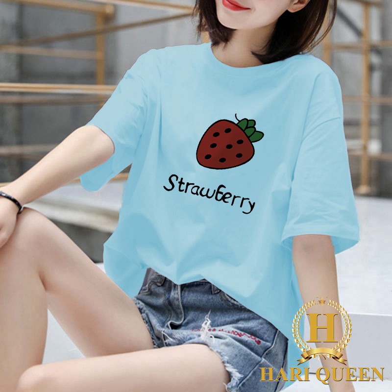 Áo phông quả dâu tây Straw HARI0520