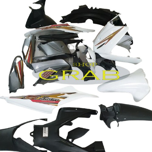 Bộ dàn áo xe WAVE S110 - RS110 màu Trắng đời 2008 đến 2010