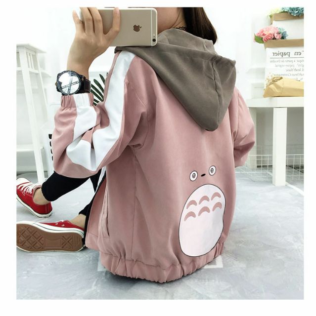 [Giá siêu rẻ] Áo khoác dù in totoro cute, HÃY THAM KHẢO HÌNH THẬT TRẢI SÀN | BigBuy360 - bigbuy360.vn