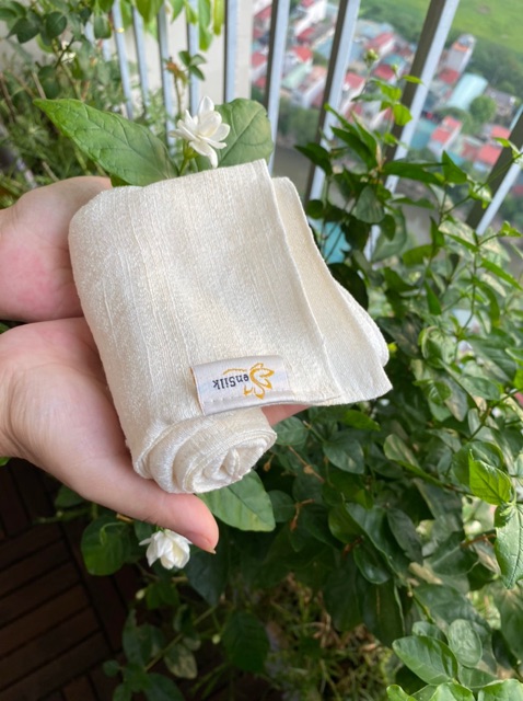 Khăn Mặt Tơ Tằm Cao Cấp SenSilk