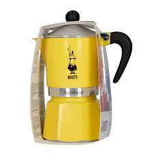 BIALETTI Ấm pha cà phê Bialetti Rainbow 3 cup Gialla