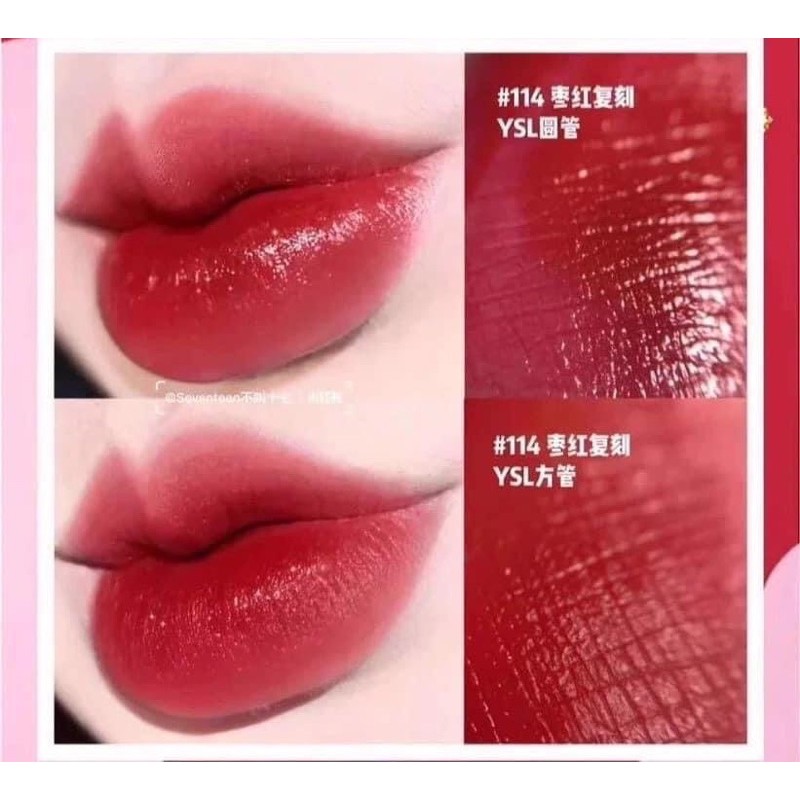 Son YSL rouge volupte shine I love you so pop Limited 110,114,119,120