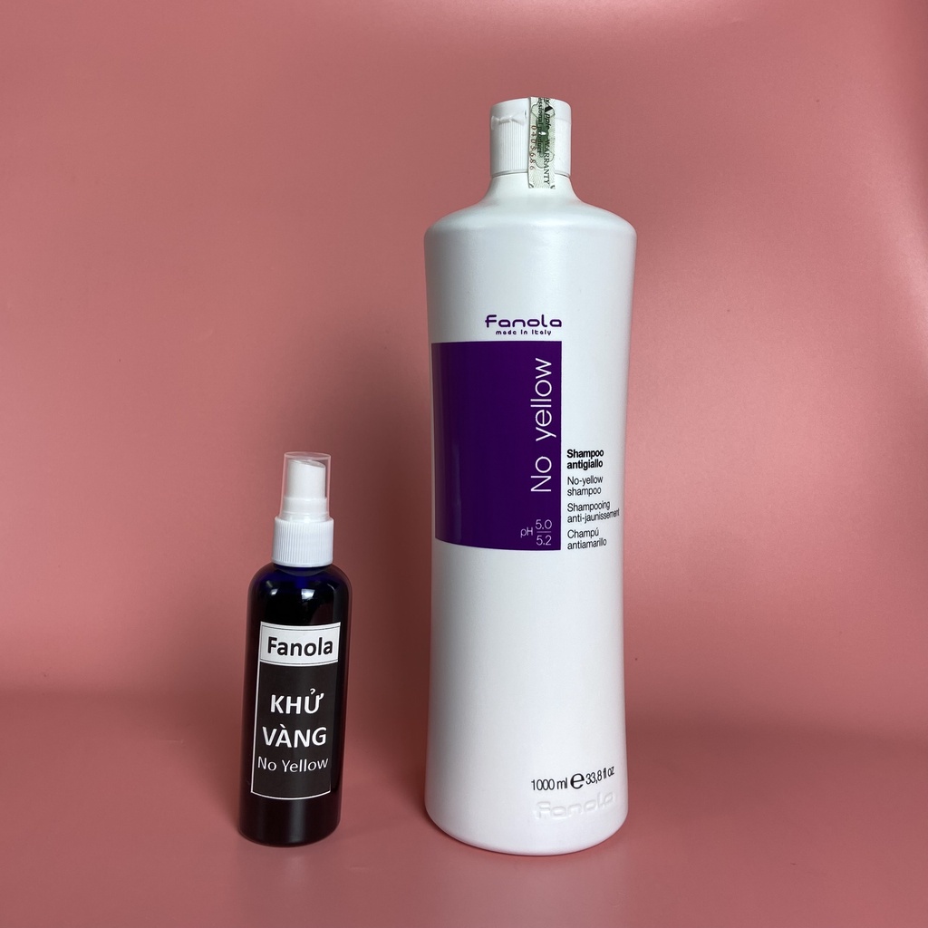 Dầu gội khử vàng Fanola 1000ml