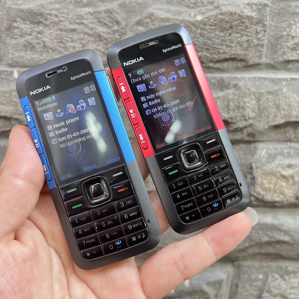Điện Thoại Nokia 5310 XPRESSMUSIC Kèm Pin Zin Chính Hãng Dùng 2-5 Ngày Bảo Hành 12 Tháng Nhỏ Gọn Mỏng
