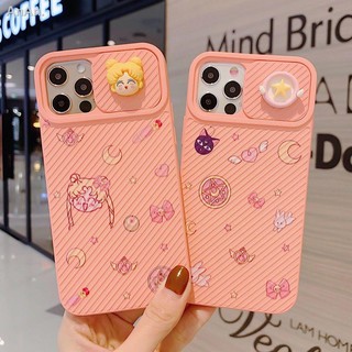 Ốp lưng trượt lens iphone12 / 11pro xsmax silicone xrse2 shock-resistant 78plus all-inclusive soft case