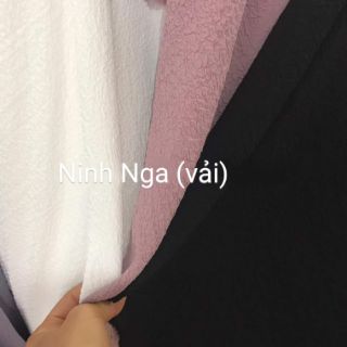 Vải voan sần 2020