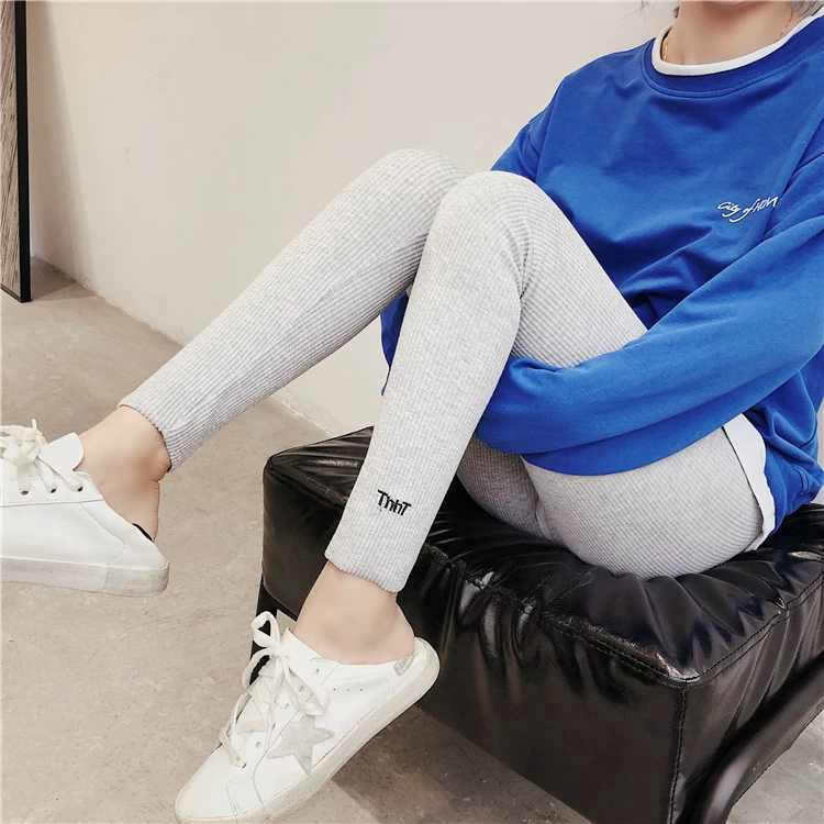 Quần legging bút chì eo co giãn phong cách năng động cho nữ | BigBuy360 - bigbuy360.vn