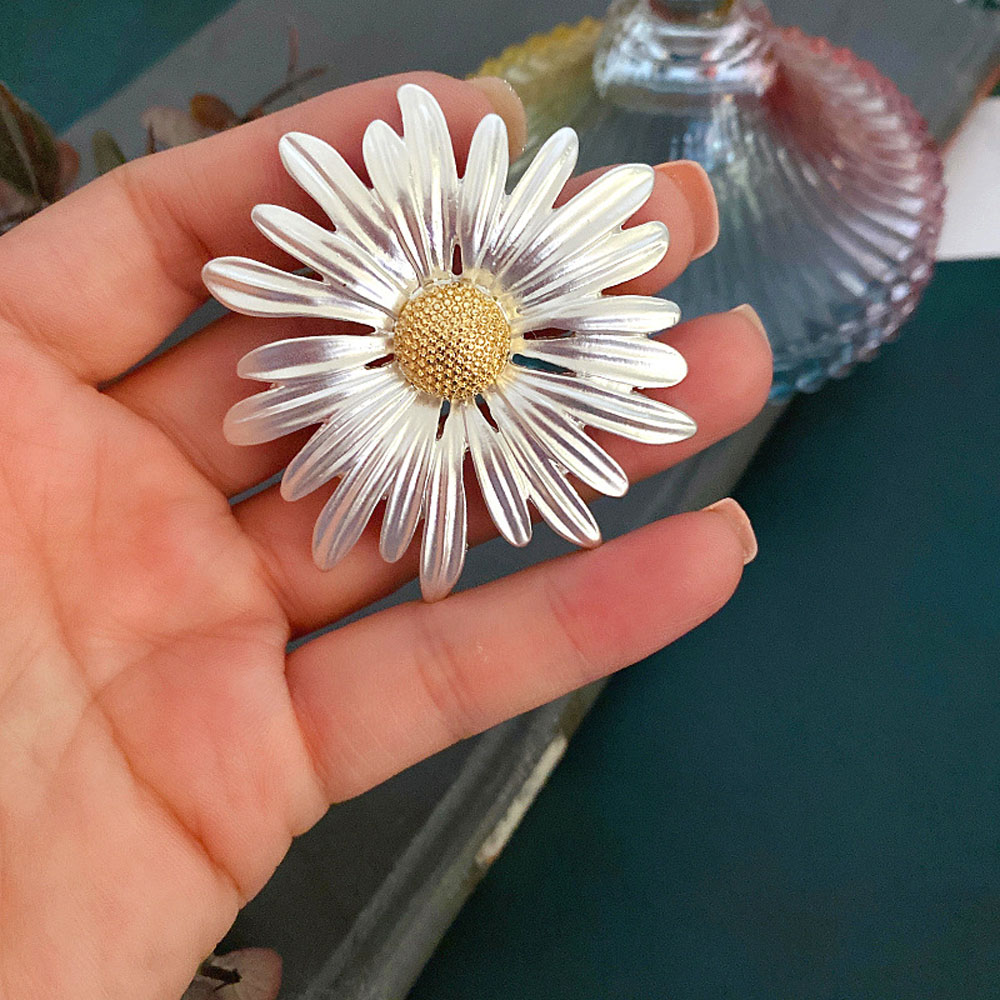 Trâm Cài Áo Hình Hoa Phong Cách Vintage Thời Trang