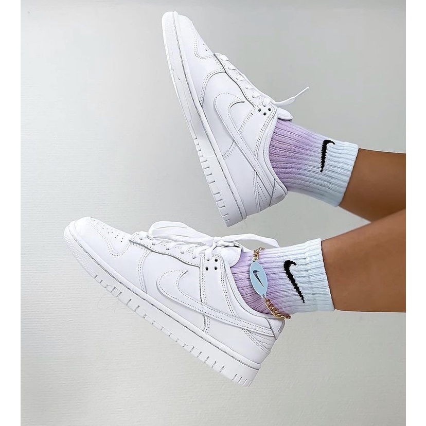 [Chính hãng] Giày Nike Dunk trắng all white,không tem