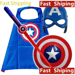 Set đồ hóa trang Halloween phong cách Captain America