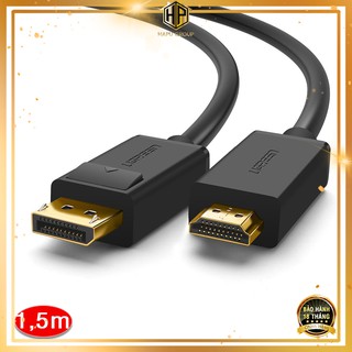 Cáp displayport to hdmi ugreen 10239 dài 1,5m chính hãng - hapugroup