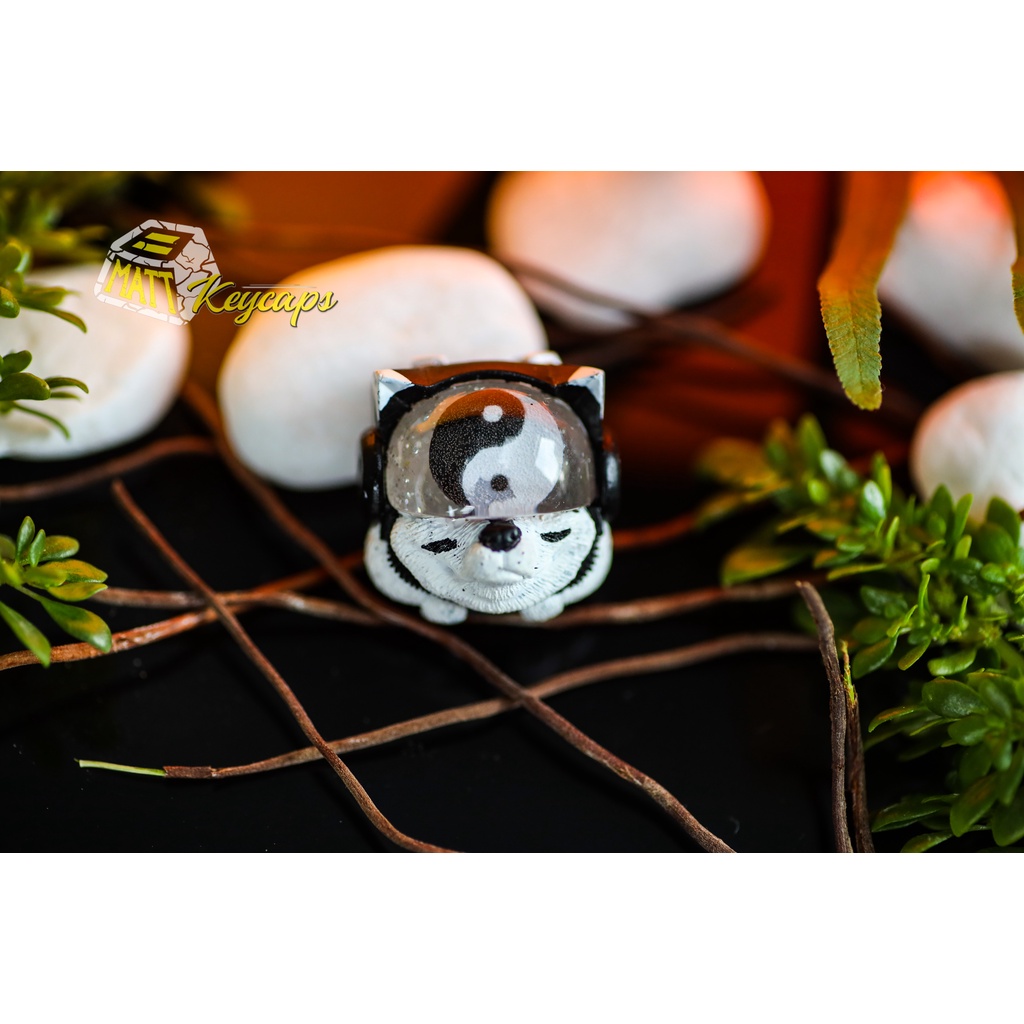 Sirius Keycaps - Âm Dương - Artisan Keycaps - Nút bàn phím cơ - Trang trí bàn phím cơ Sirius