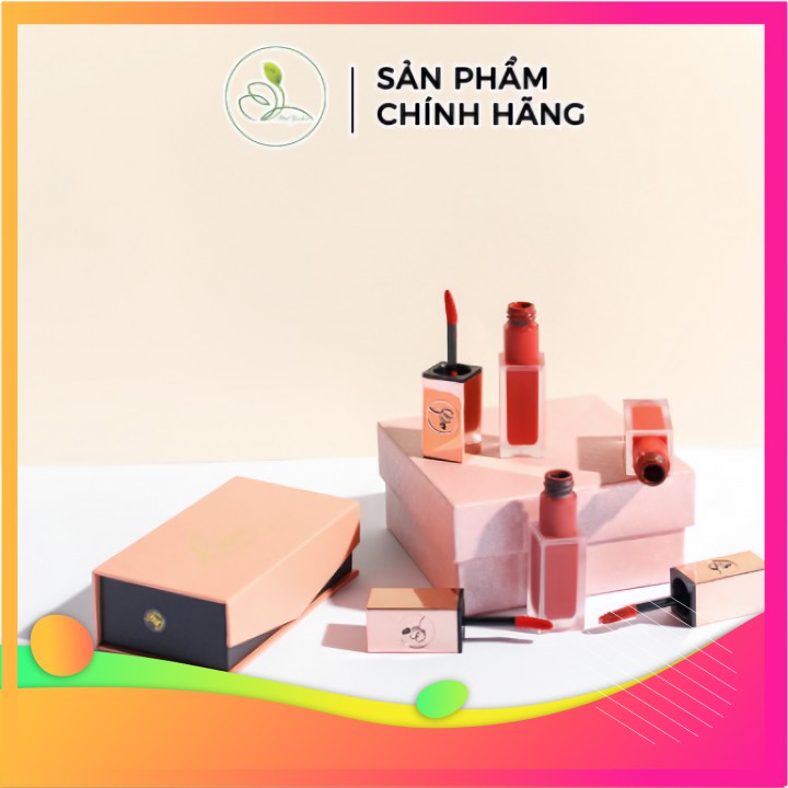 Son kem lì Roses Matte Lipstick Mini Garden 6ml -  SIÊU LÌ 8 tone màu quyến rũ