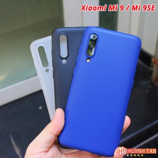Ốp lưng Xiaomi Mi 9 SE dẻo TPU cực mỏng ôm sát máy (Màu Xanh như ảnh bìa)