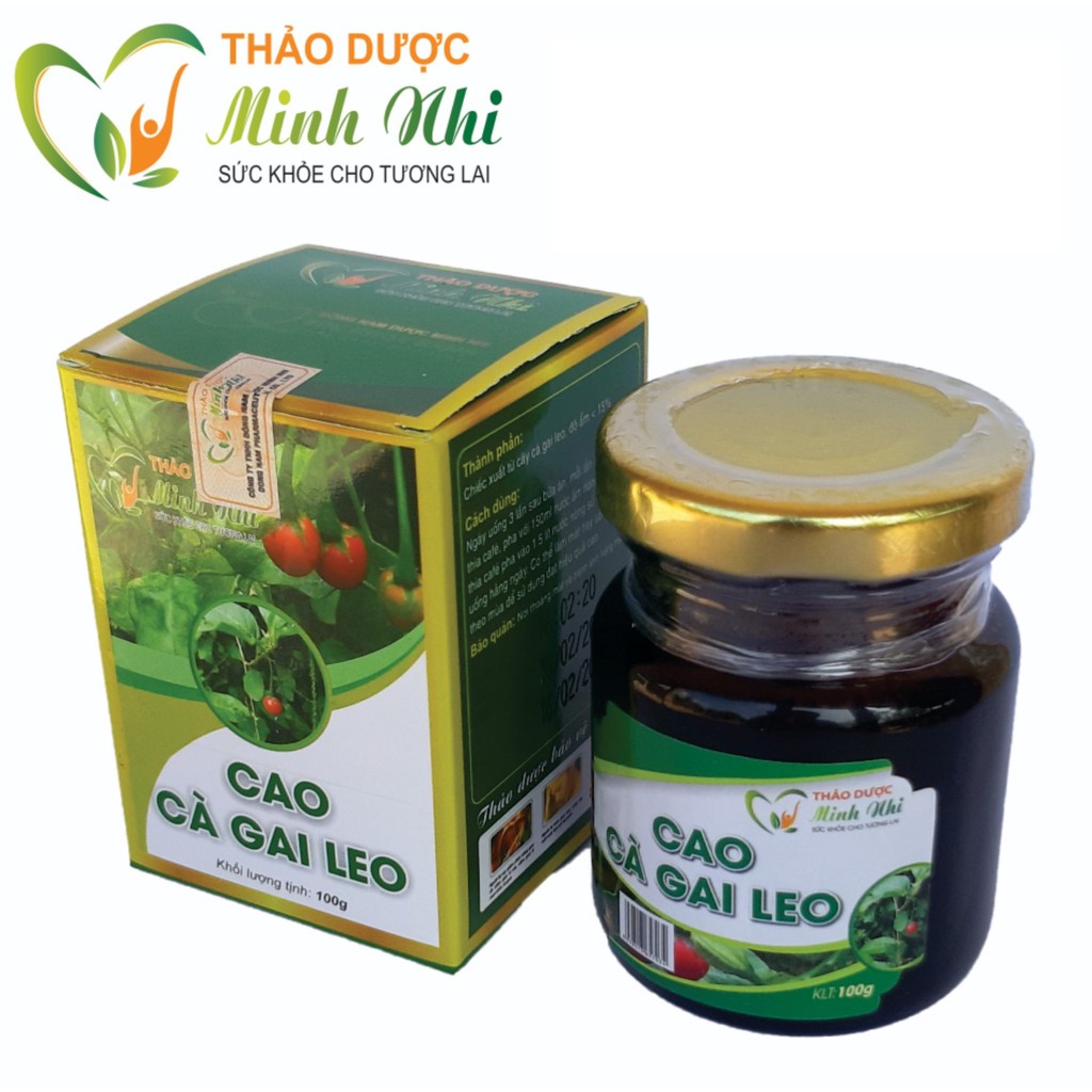Cao cà gai leo Minh Nhi - lọ 100gr