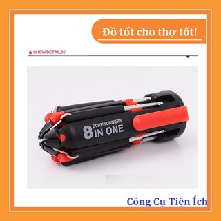 Bộ tô vít đa năng kiêm đèn pin (không bao gồm pin)