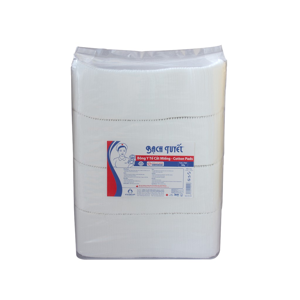 Bông Bạch Tuyết Cắt Sẵn Trong Y Tế Sơ Cứu Vết Thương , Vệ Sinh Cho Bé, Spa , Nail