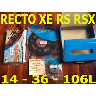 Nhông Sên Dĩa Recto Xe RS Nhật,RSX,WaveS110 & Nhiều Xe