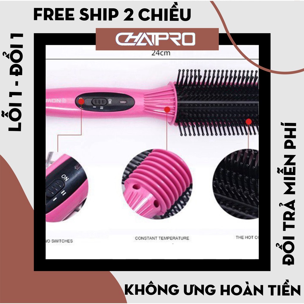 Lược Điện Nova NC-8810 Làm Cụp, Làm Phồng Mái