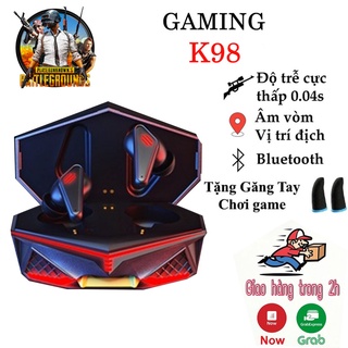 Tai nghe chơi game không dây bluetooth K98 Tai nghe chơi game bluetooth in-ear chống ồn độ trễ thấp