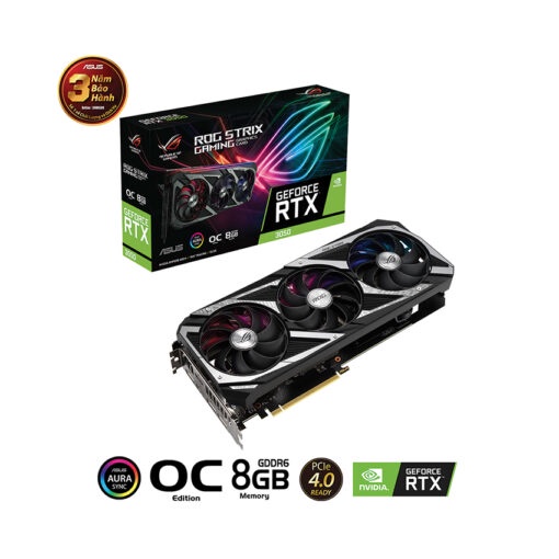 Card màn hình Asus ROG STRIX RTX 3050 O8G Gaming - Hàng chính hãng