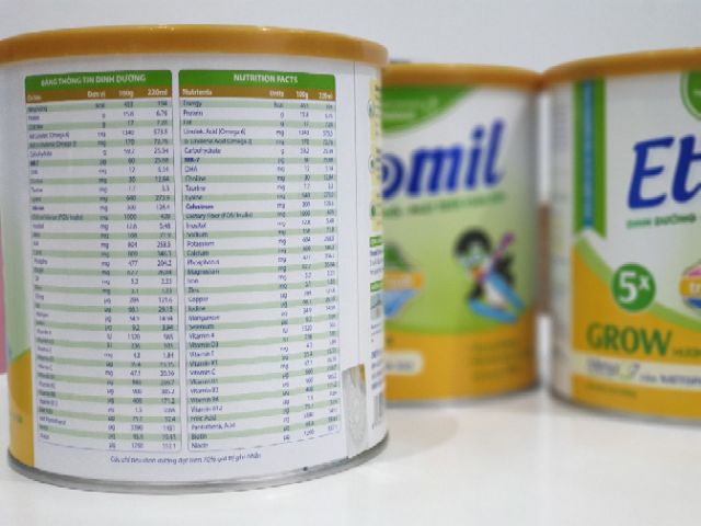 SỮA BỘT ETOMIL 5X GROW LON 700G