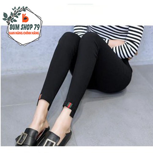 Quần Legging nữ kaki thun dáng ôm chất vải co dãn, Quần kaki nữ chất liệu cao cấp tạo form đẹp phong cách trẻ trung