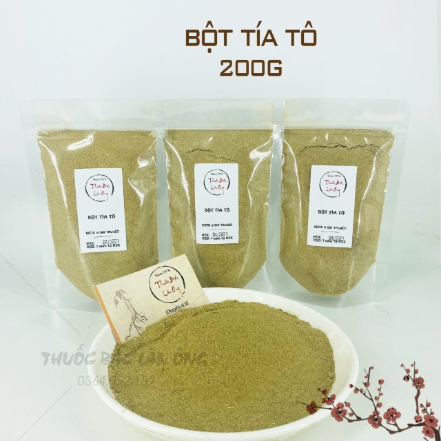 Bột Tía Tô Nguyên Chất 200g