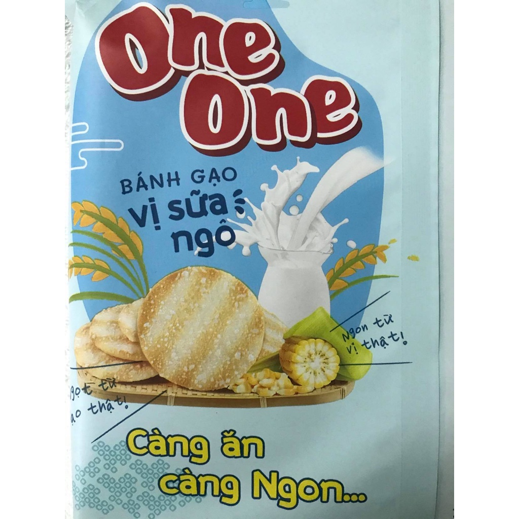 Bánh gạo One One  vị sữa ngô gói 150g | BigBuy360 - bigbuy360.vn
