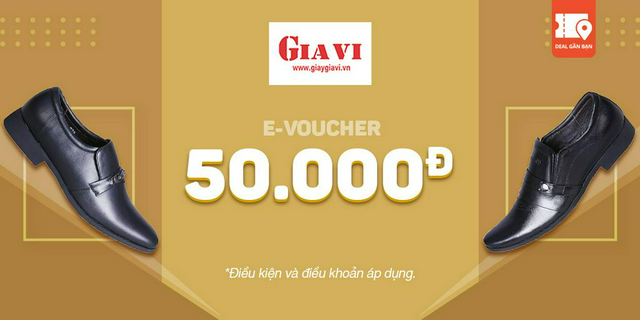 E-Voucher Giày Gia Vi trị giá 50.000đ