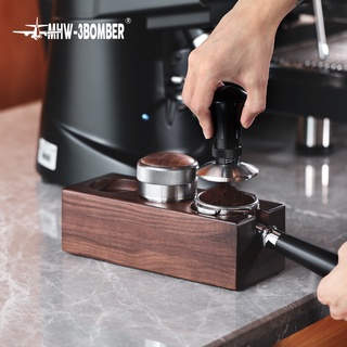 MHW-3BOMBER Đế Đặt Tamper Gỗ Óc Chó (Walnut) Cao Cấp