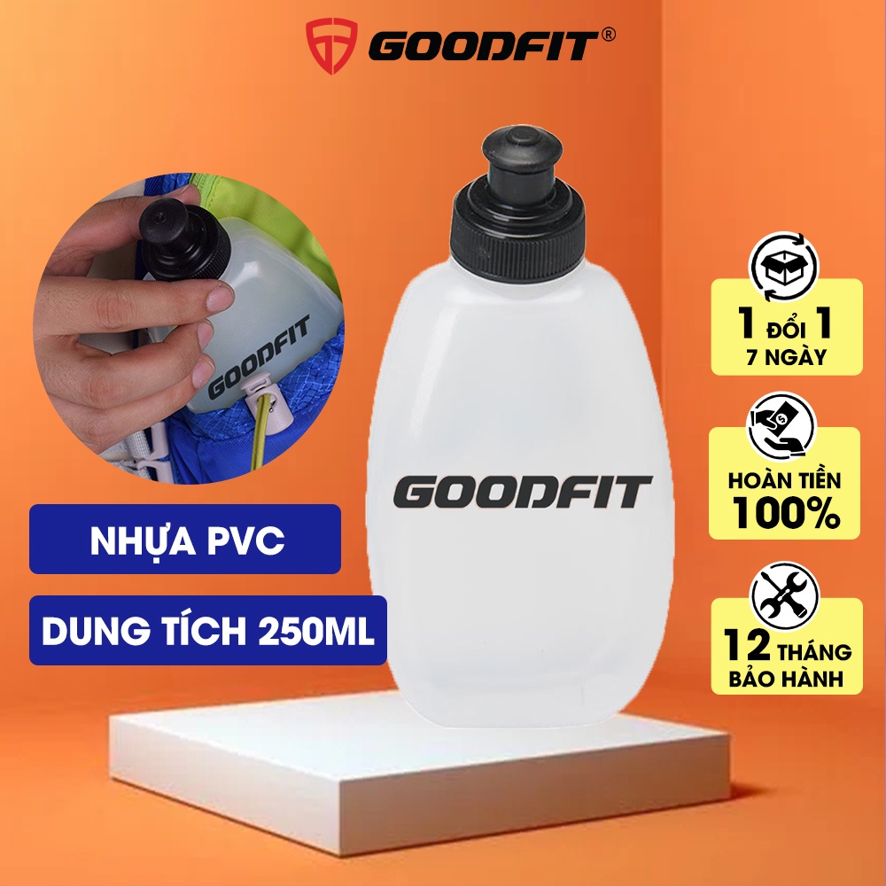 Bình nước cứng thể thao, chạy bộ GoodFit (250ml) GF03RA