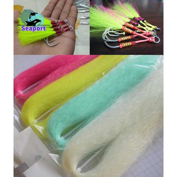 Mồi Câu Cá Giả Phát Sáng Và Đèn Flash Chất Liệu Sợi Tổng Hợp