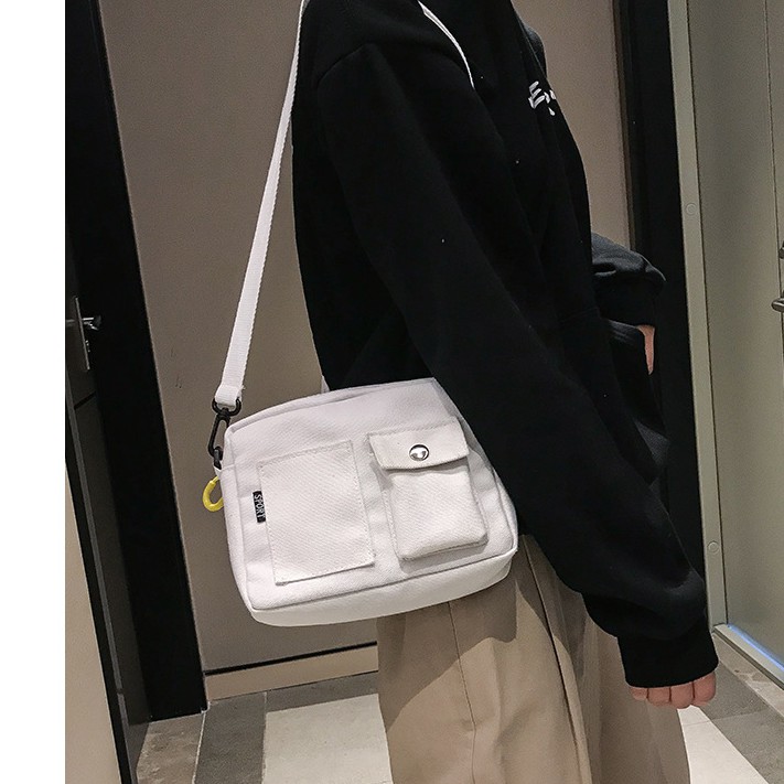 Túi Đeo Chéo Nữ Túi Đeo Chéo Vải Canvas Dày Đẹp | BigBuy360 - bigbuy360.vn