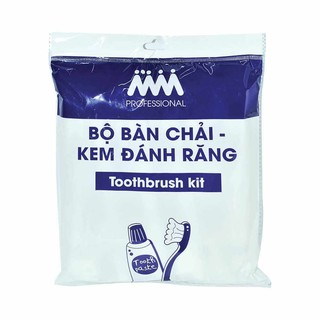 Bàn chải và kem đánh răng MM Pro 20 cái