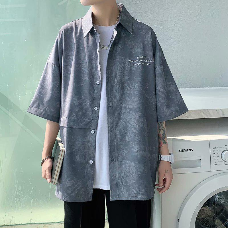 Áo Sơ Mi Tay Ngắn Thời Trang Dành Cho Nam