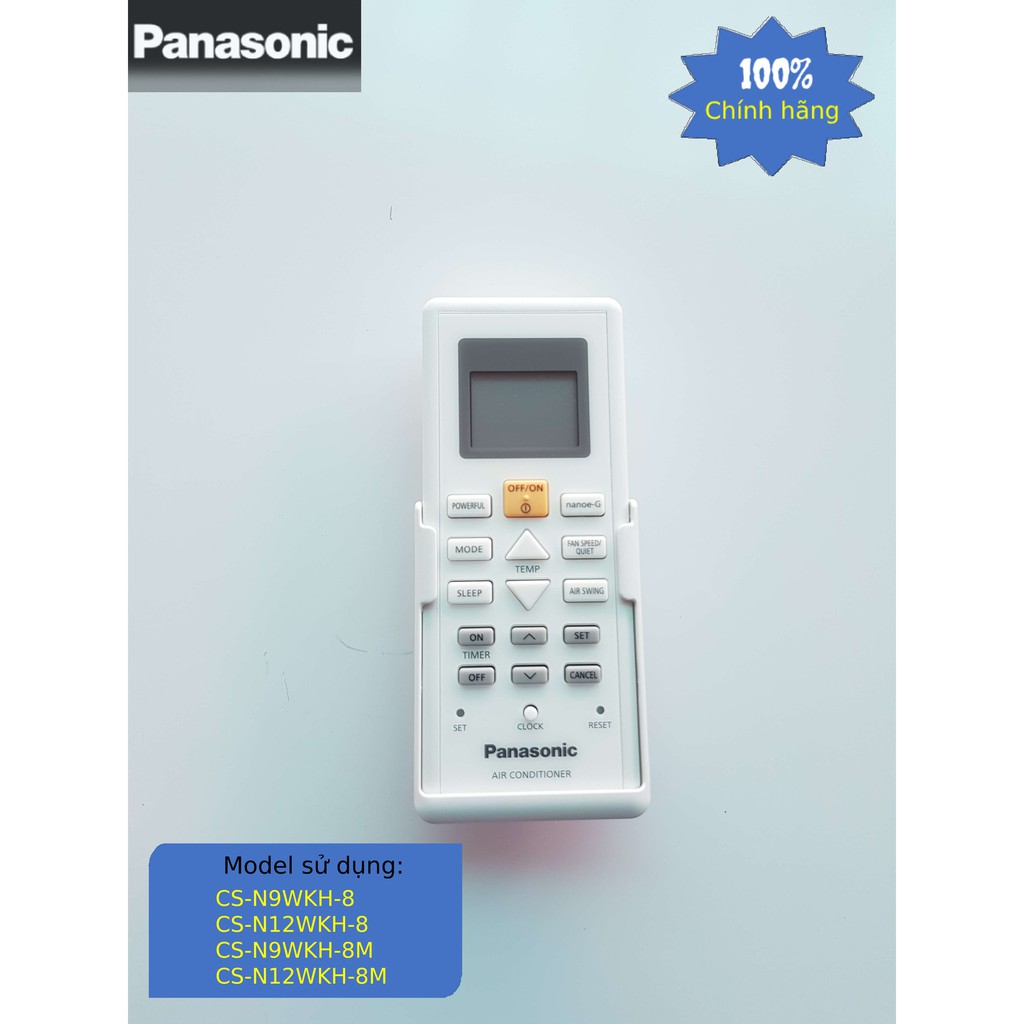 [Mã ELHA22 giảm 5% đơn 300K] [REMOTE] Điều khiển máy lạnh Panasonic - CS-...WKH...