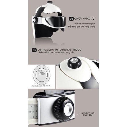Máy Massage Đầu Hàn Quốc Ayosun Chính Hãng