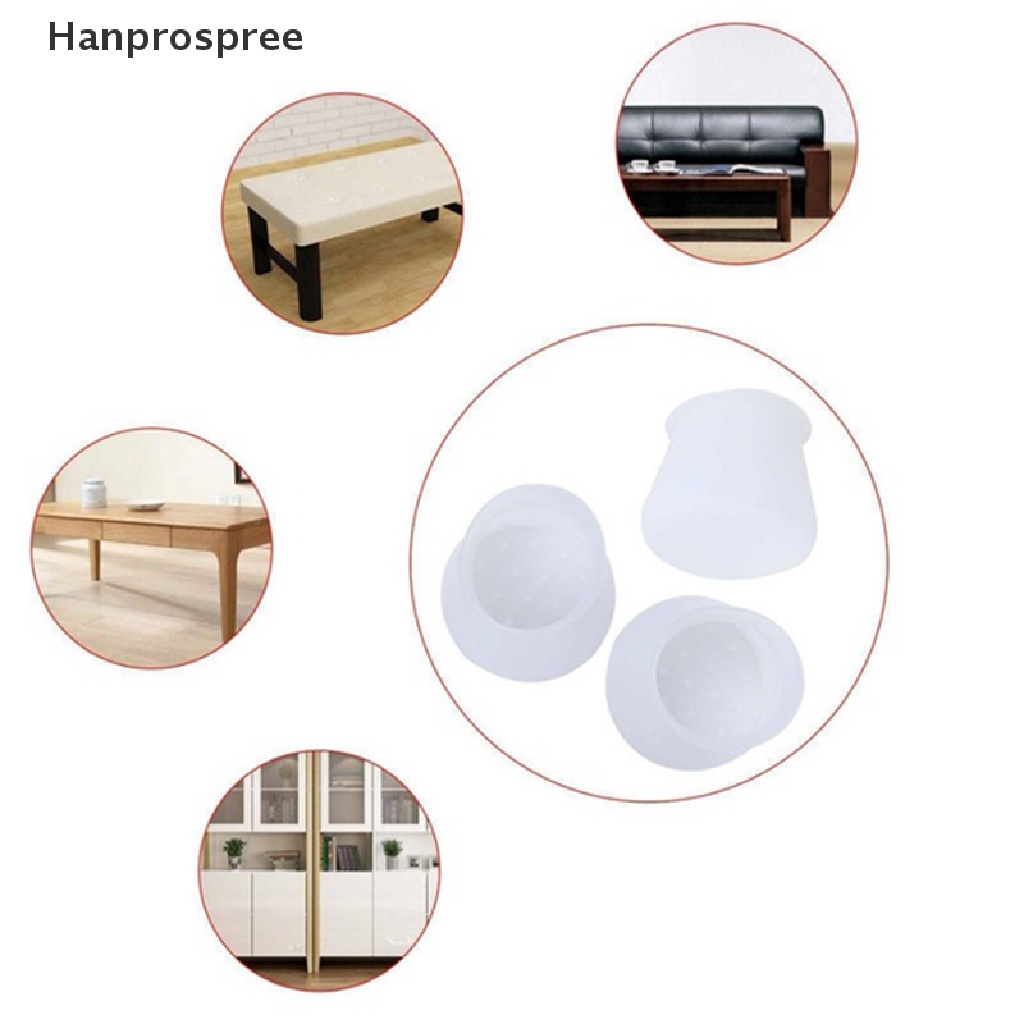 Bộ 20 Miếng Silicone Bọc Chân Bàn Bảo Vệ Tiện Dụng