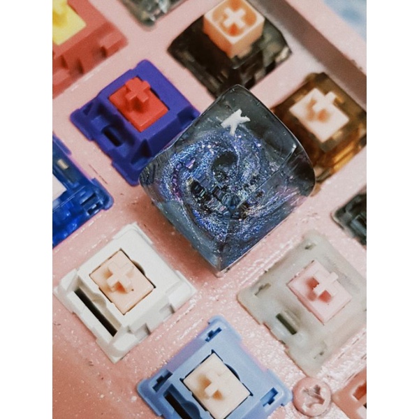 Keycap SAr1 profile 1u Chữ cái theo yêu cầu Galaxy